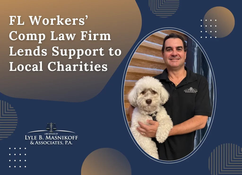 FL Workers’ Comp Law Firm Lends Support to Local Charities